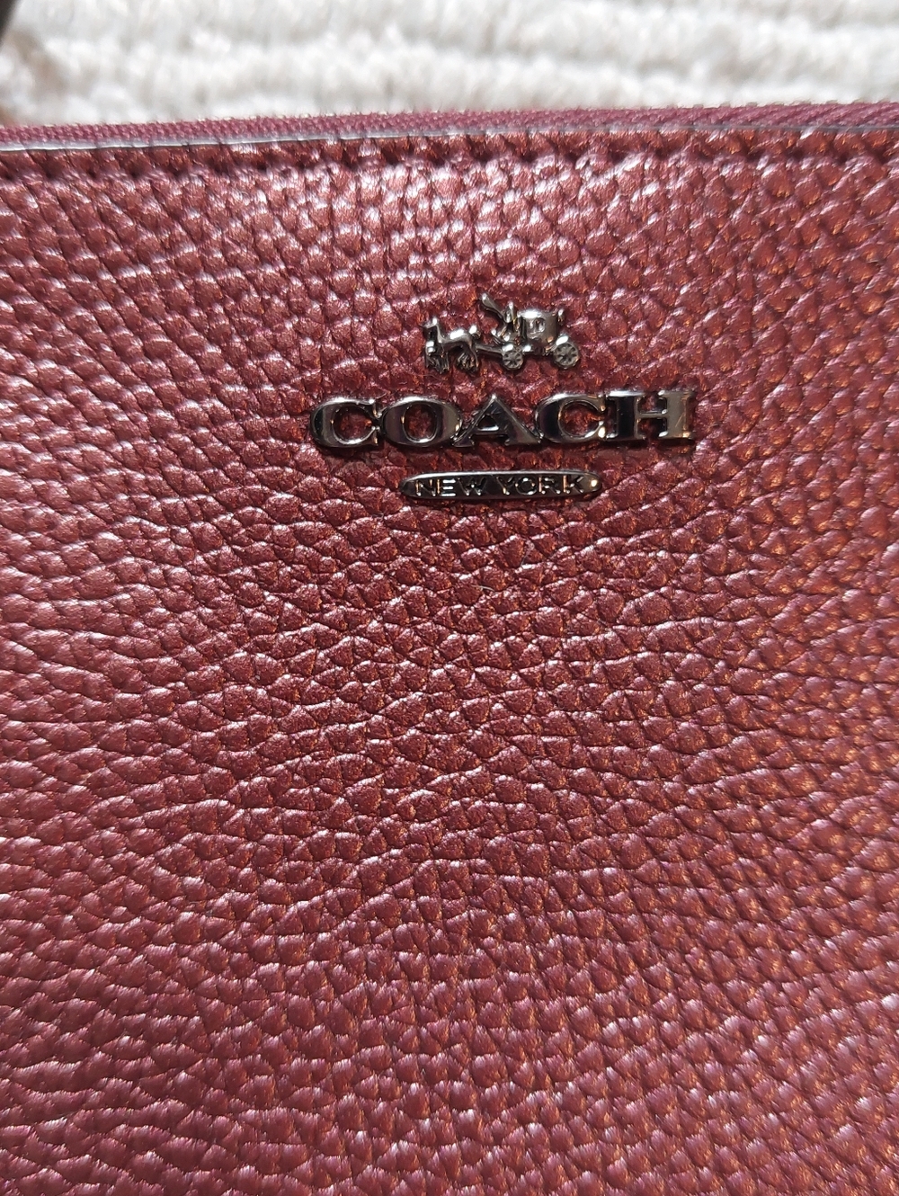 Coach Double Zip Wristlet - Picture 2 of 15